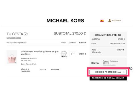 codigo de descuento michael kors|Michael Kors first order promo code.